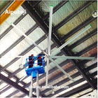 Промышленный высокообъемный склад потолочных вентиляторов 17 ФТ с 8 лопатками вентилятора