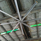 8 потолочных вентиляторов стиля фермы диаметра потолочных вентиляторов 4.2м склада лезвия больших