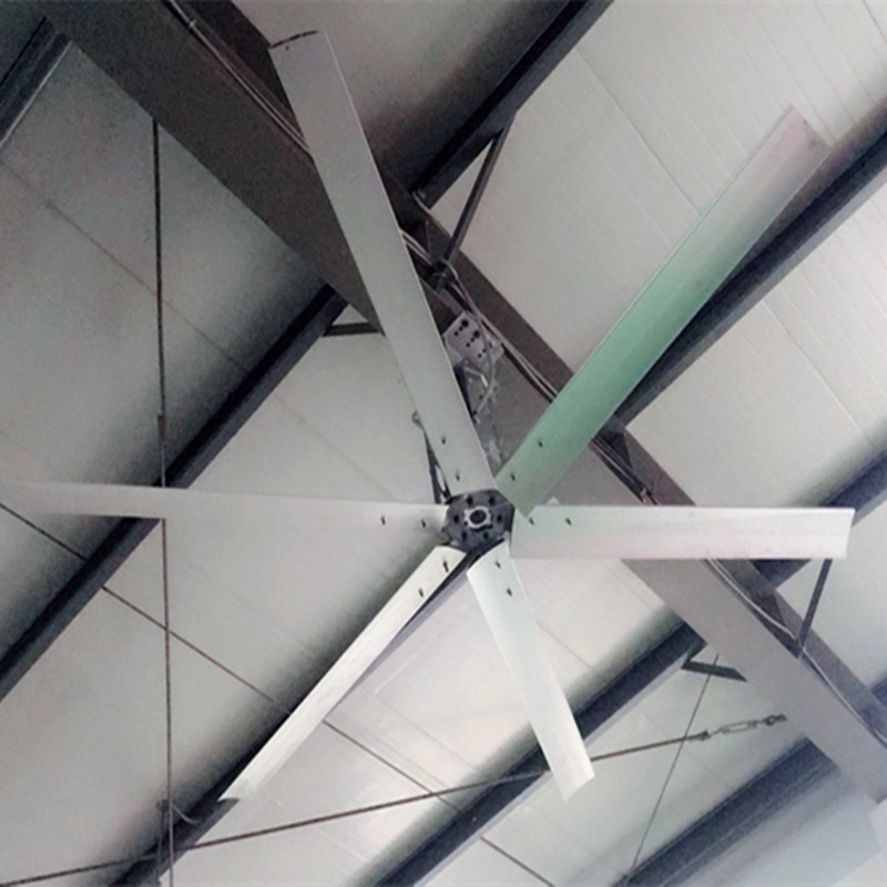 АВФ-21 2100мм потолочный вентилятор в 7 ног, небольшой потолочный вентилятор мастерской ХВЛС размера