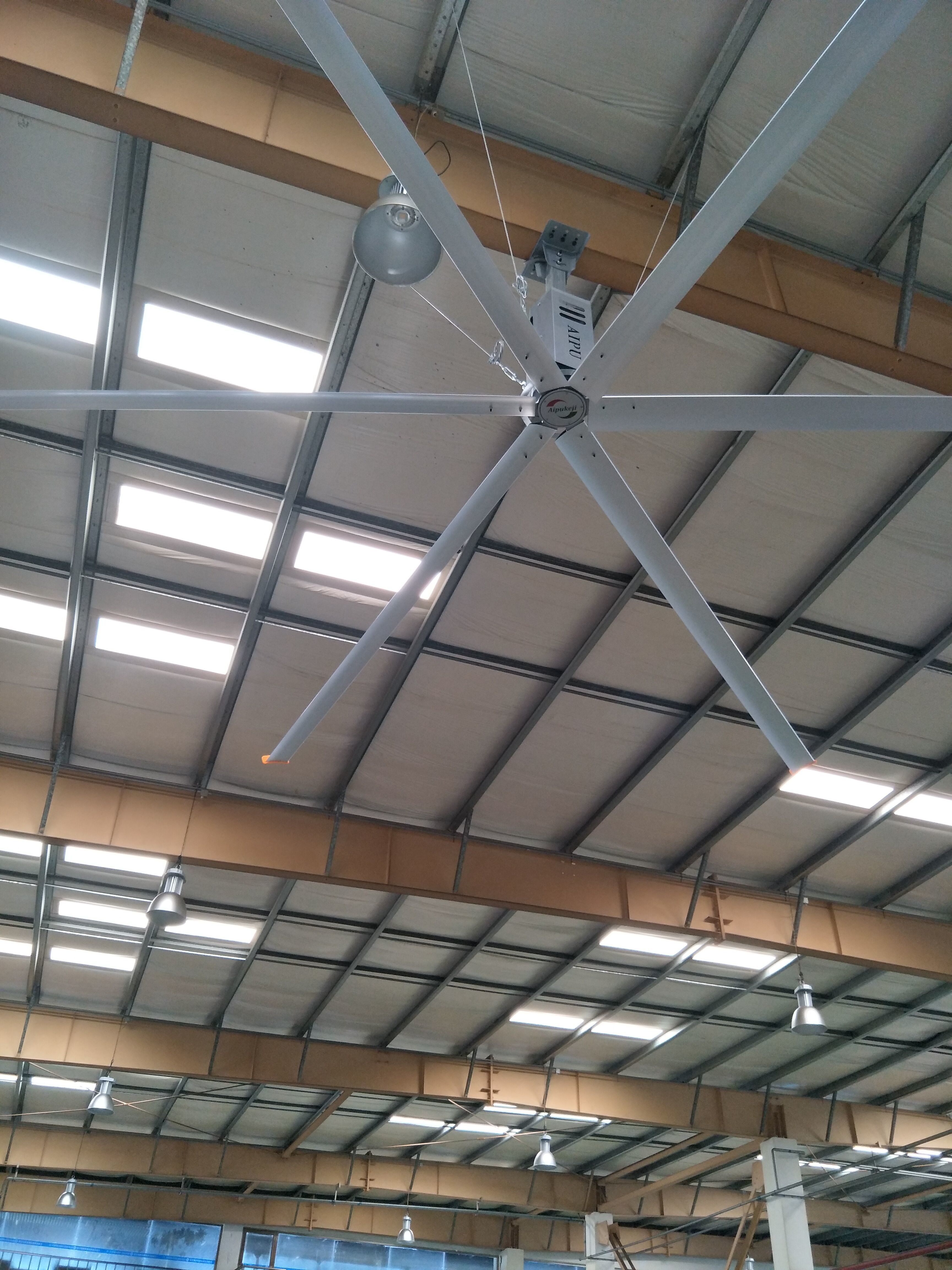 потолочные вентиляторы фабрики 3.4м ХВЛС/большие потолочные вентиляторы магазина с алюминиевым лезвием